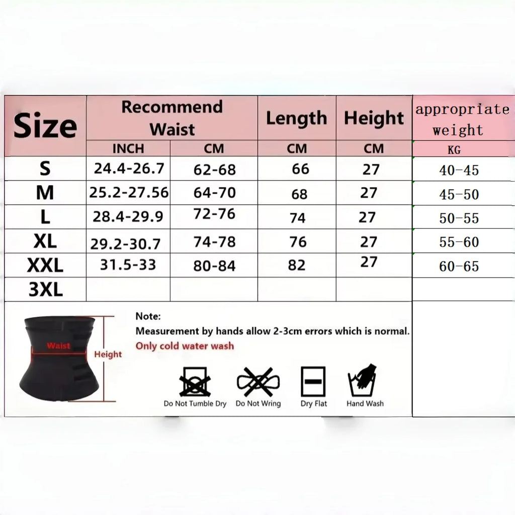 Slimming Waist Trainer Belt