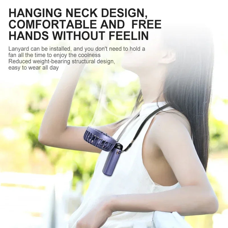 Chic Breeze Neck Fan